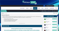 Desktop Screenshot of pattaya-live.com